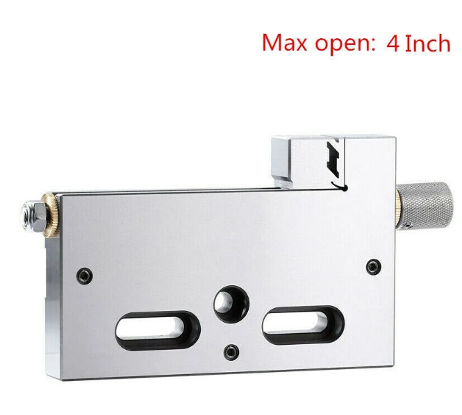 Wire EDM High Precision Vise Stainless Steel 4″ Jaw 100mm Opening 3 Kg Clamping