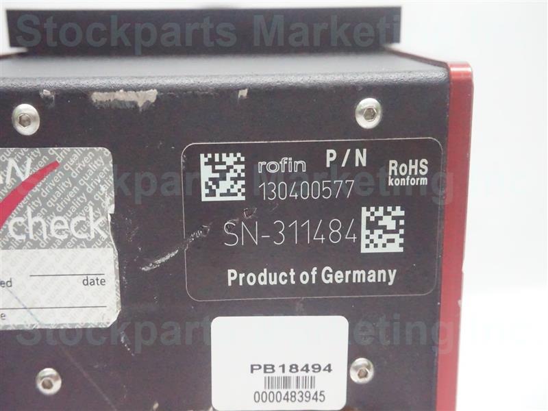 Rofin Sinar 130400577 Marking Scanner w/ Linos F-Theta-Ronar f=254 mm 1064nm