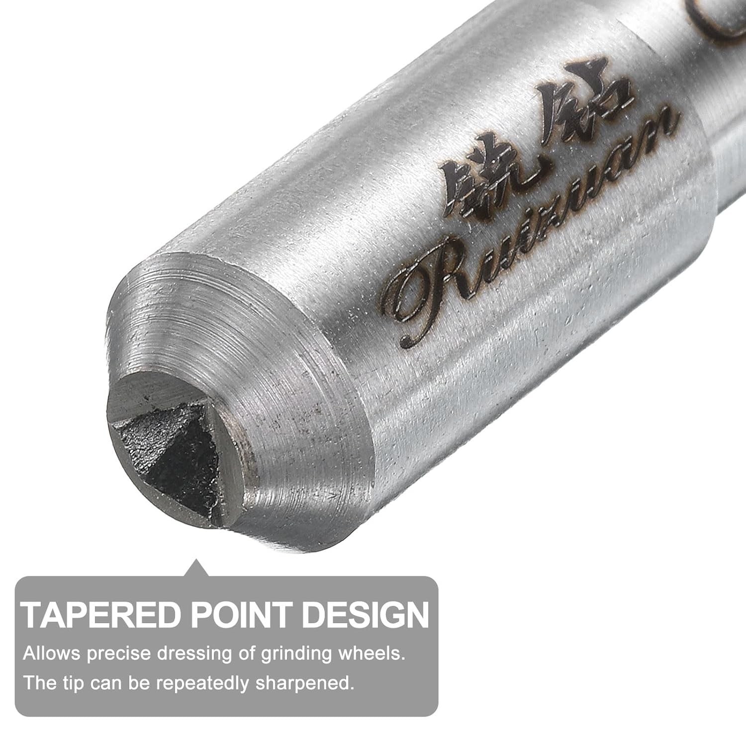 Durable 2pcs Diamond Dresser Set, 10mm Shank, Perfect for Grinding Machines