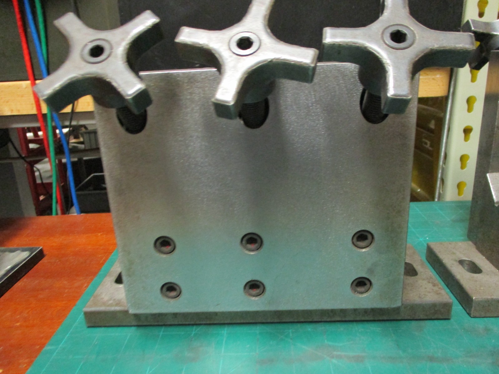 MACHINIST TOOLS * HEAVY DUTY V-BLOCKS * PAIR * SHOP MADE