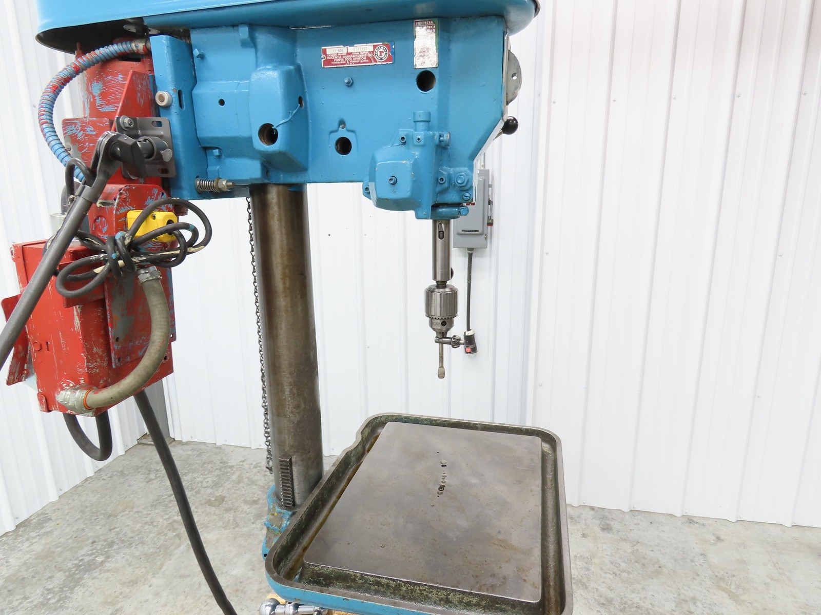 Rockwell Delta 17-600 Drill Press 17″ #2 Morse Taper 5″ Stroke 3/4 HP 230/460V