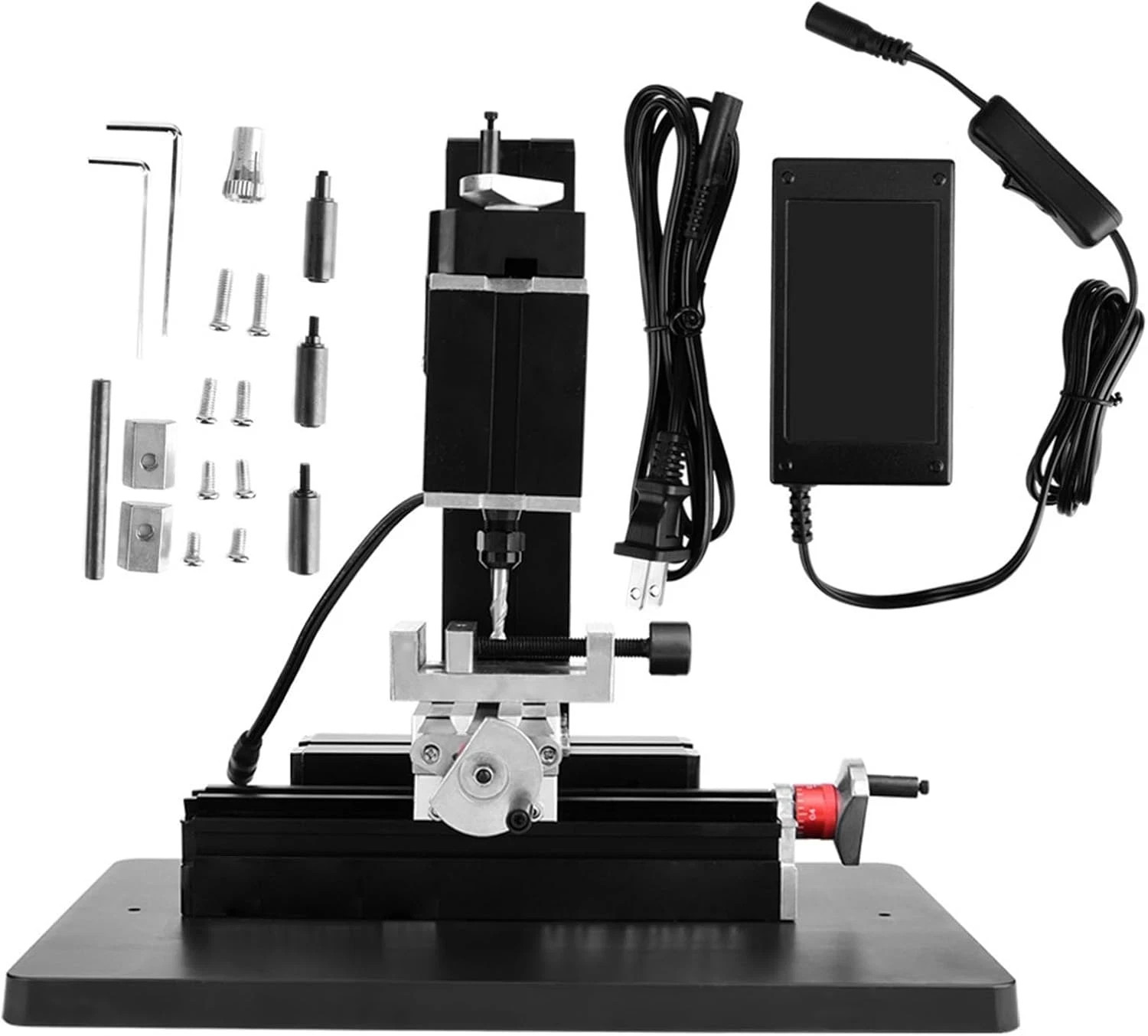 60W Mini Milling Machine – 12000RPM Multifunctional DIY Lathe for Metal & Wood