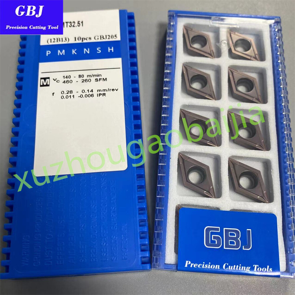 GBJ-CNC DCMT11T304 DCMT11T308 GBJ205 Stainless steel Turning insert High quality