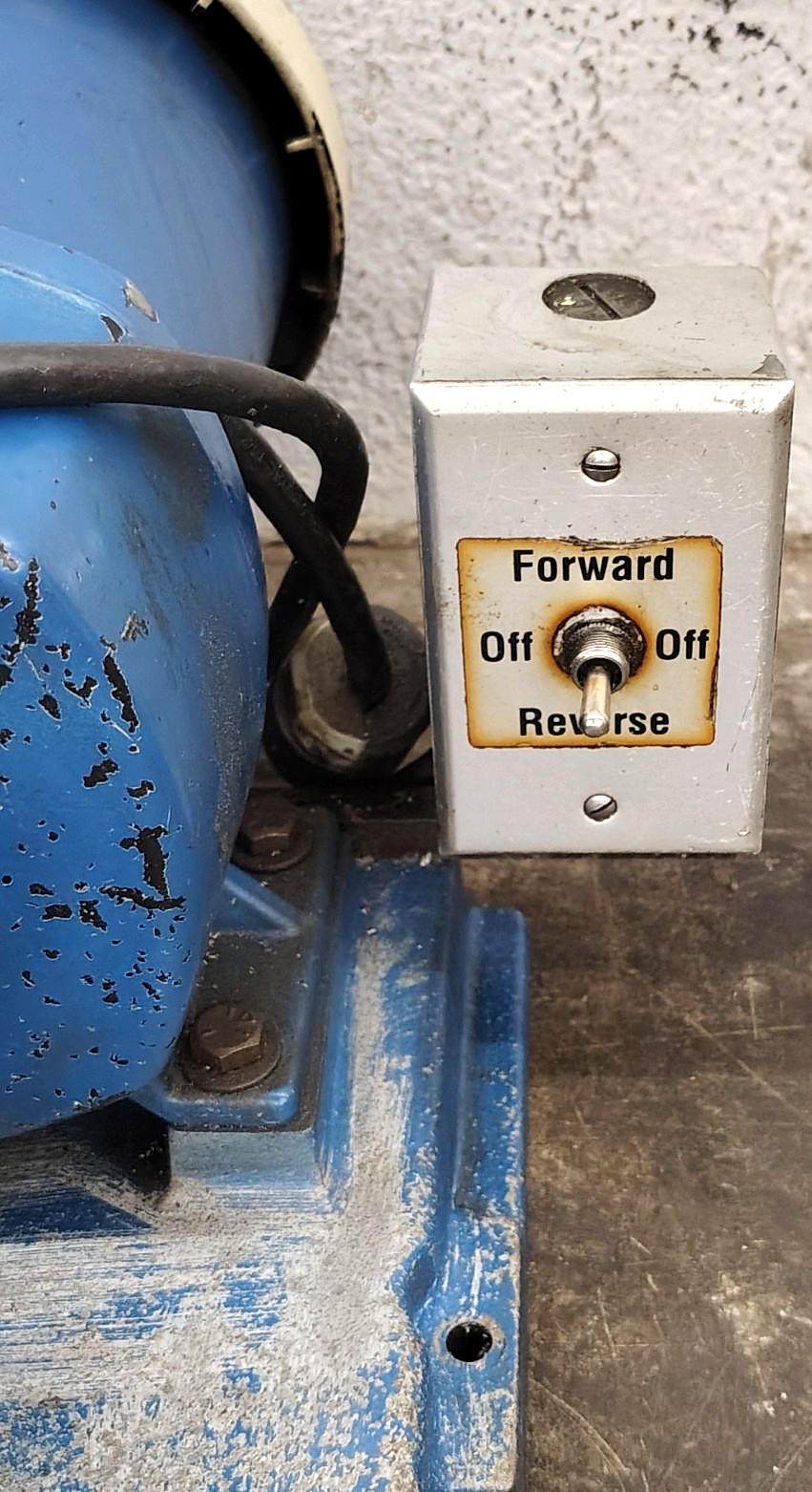 TIP SHEAR W/DAYTON MOTOR 1/3 HP M/N: 9K315A