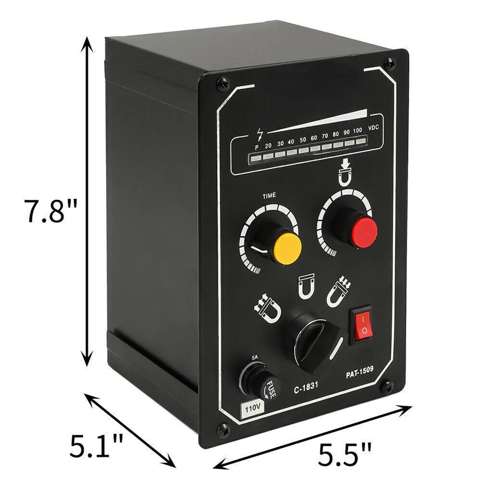 Electro Magnetic Chuck Milling Grinding LED Display Controller Planer