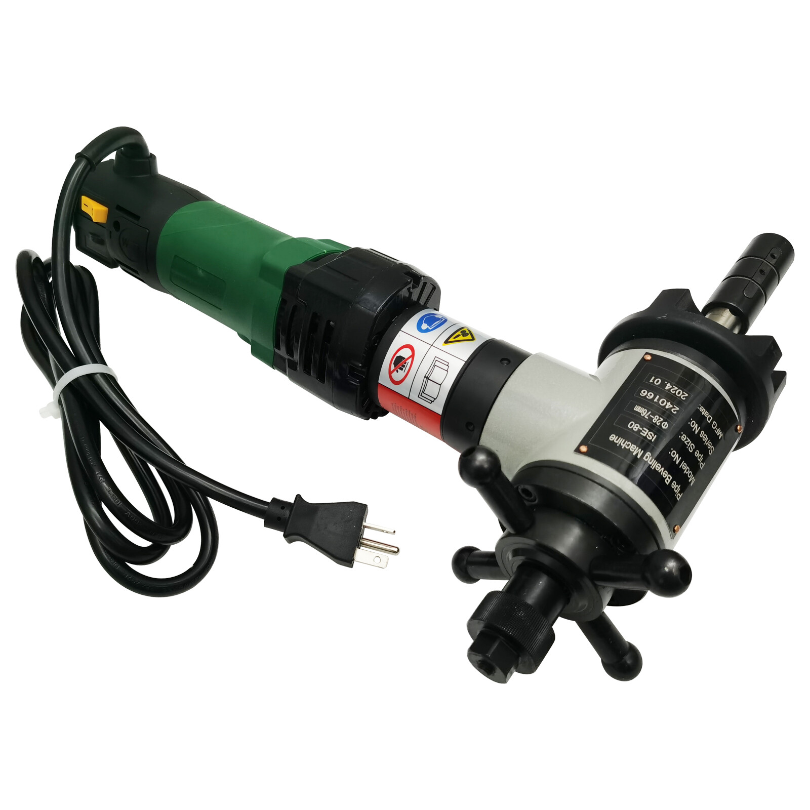 AC220V 50/60Hz 1200W Internal Rising Pipe Beveling Machine Chamfering Machine
