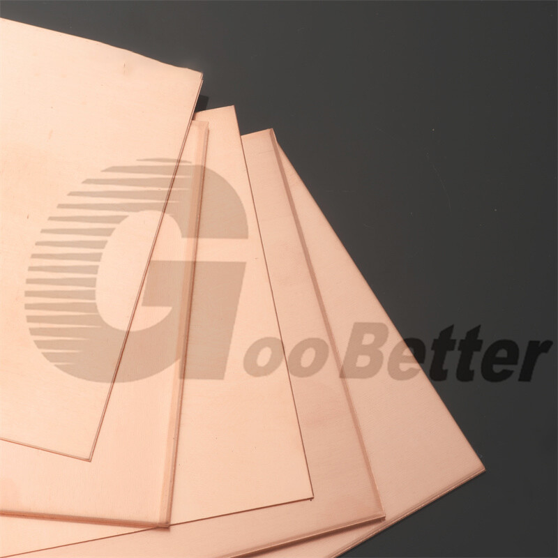 T2 Copper Sheet Plate Metal guillotine Offcuts 0.8mm to 10mm Thick Multiple Size