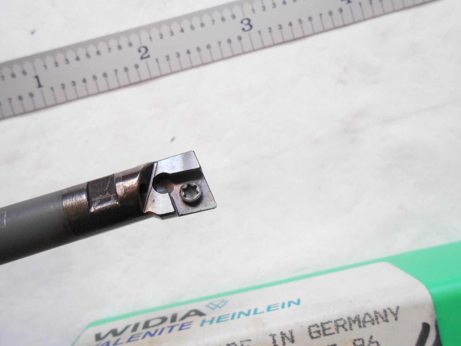 NEW WIDIA E08K-SCLCL06 CARBIDE L.H. BORING BAR 8MM SHANK X 115MM OAL COOL-THRU