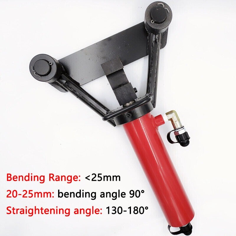 Manual Hand-Held Rebar Bending and Straightening Machine Hydraulic Portable
