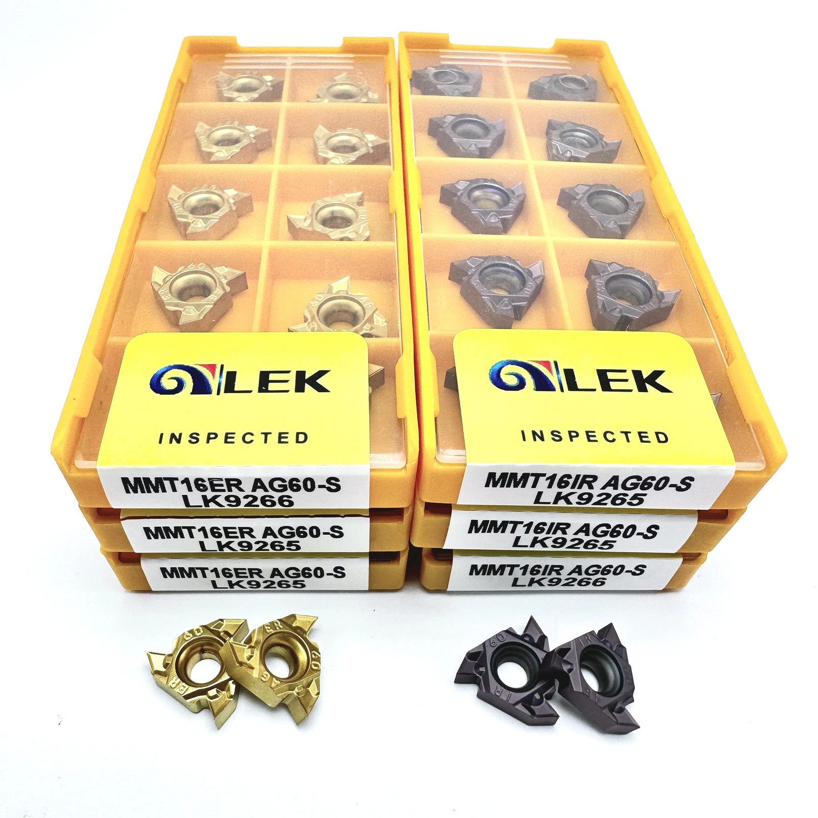 Thread Turning Insert MMT16ER MMT16IR AG60-S Steel Processing CNC Lathe Tool