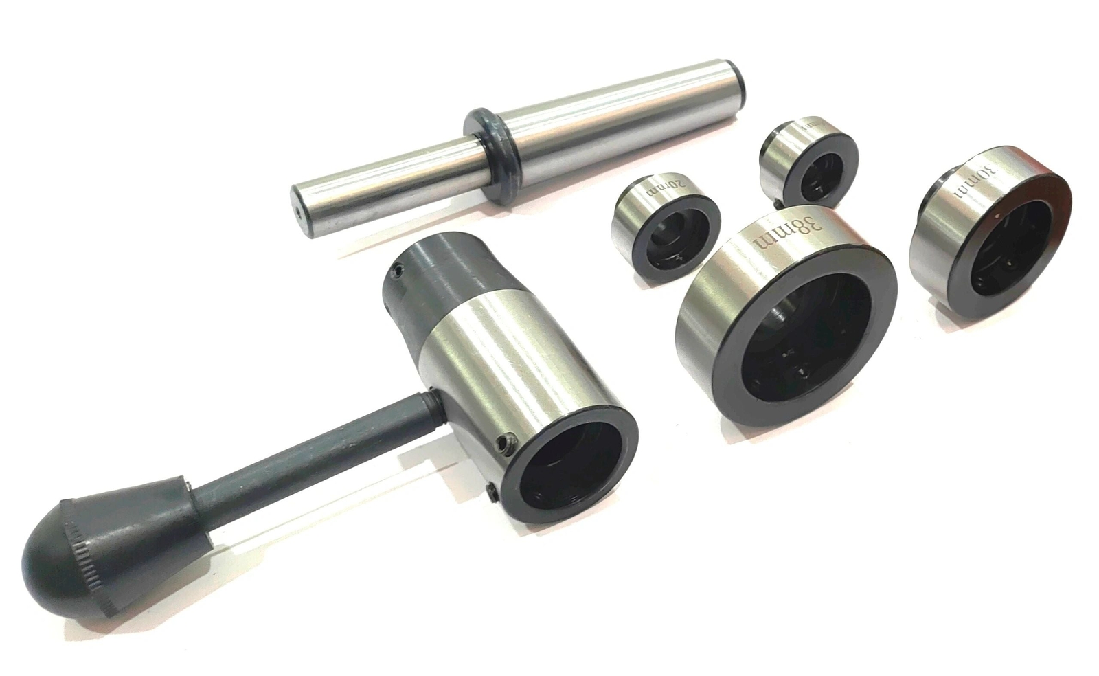 Tailstock Metric die Holder for Threading Operation on Lathe in Plastic Suitcase
