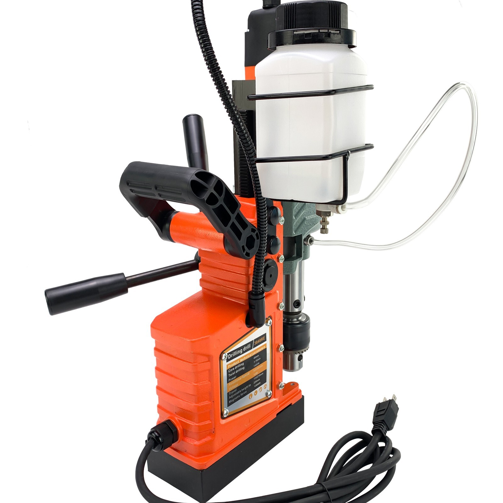 Magnetic Drill Press 1400W Coring/Tapping/Drilling Machine 13000N 810RPM 1.6″