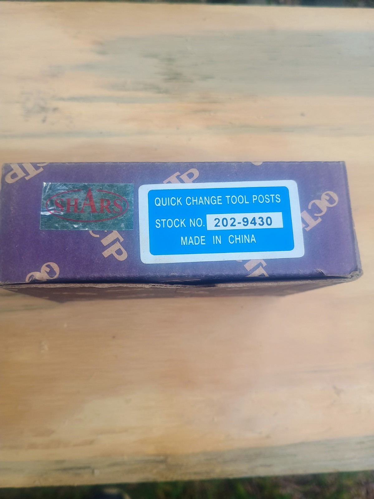 shars tool company quick change tool post model 250-110