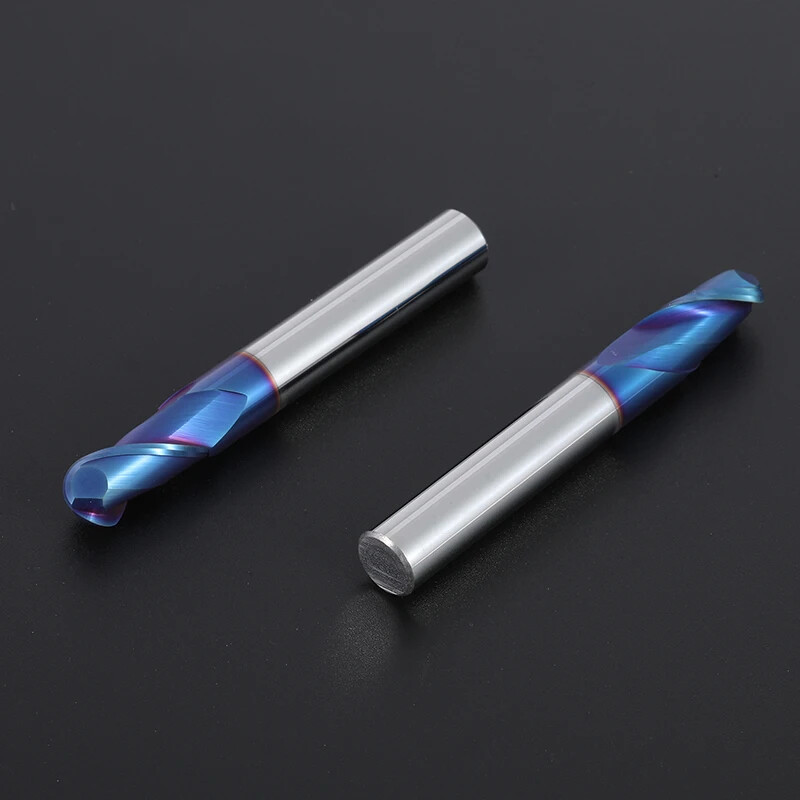 Flutes Ball Nose Milling Alloy Coating Tungsten Steel Tool Cnc Marching Endmills