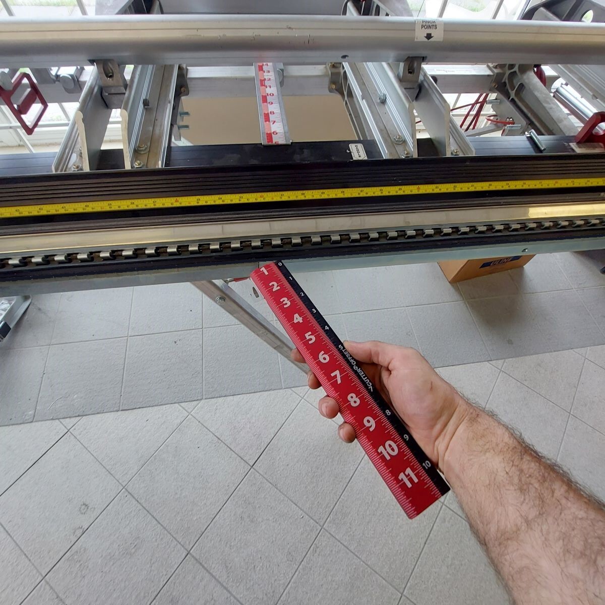 Just-Bend Measuring Tool — For Tapco or Van-Mark Siding Brakes