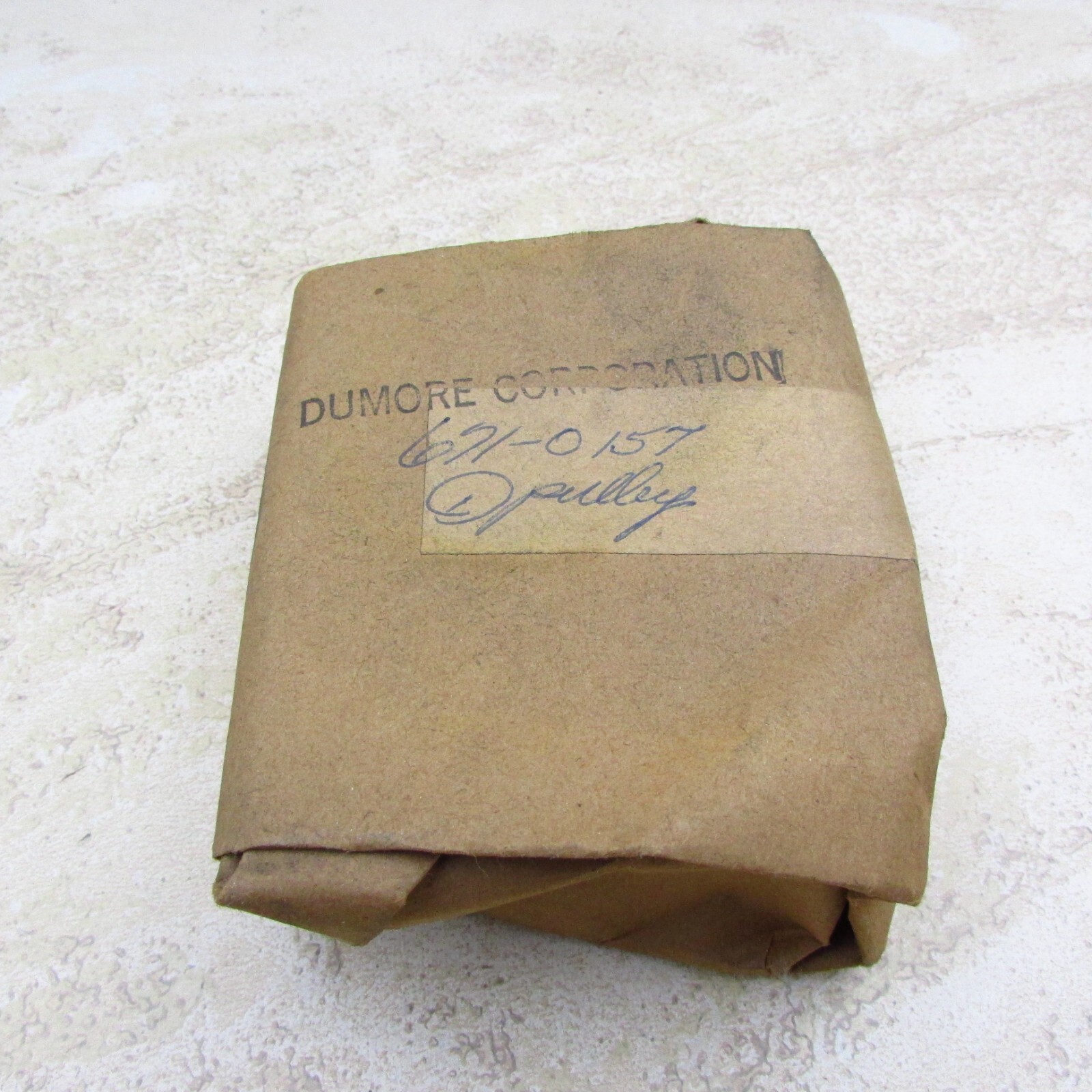 DUMORE Series 12 Tool Post Grinder Pully 12 Part Number 671-0157