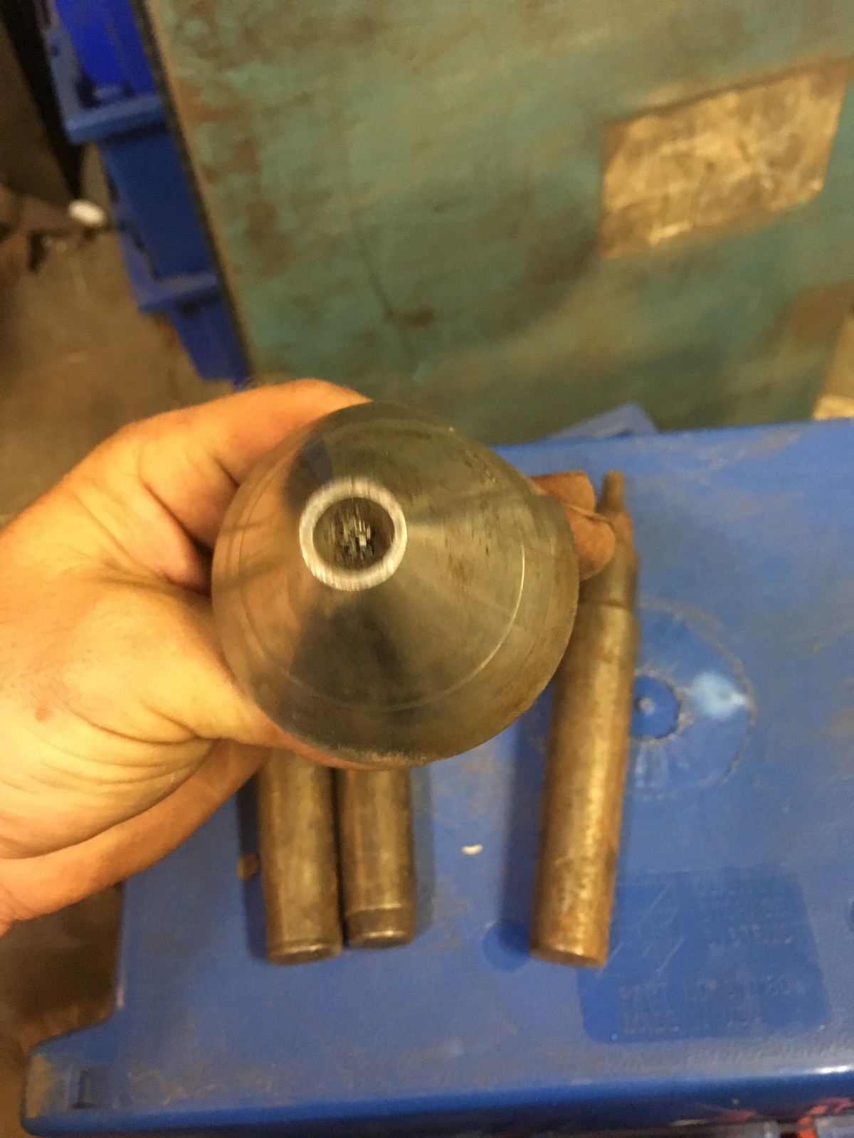 4pc #9 Jarno Taper Solid Metal Lathe Dead Center Bull Nose Cutter Grinder 4