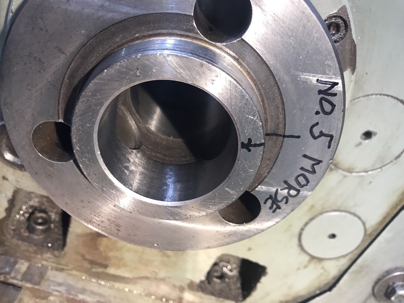 5C Collet Lathe Spindle Adapter Number 5 morse to 5c collet Free shipping