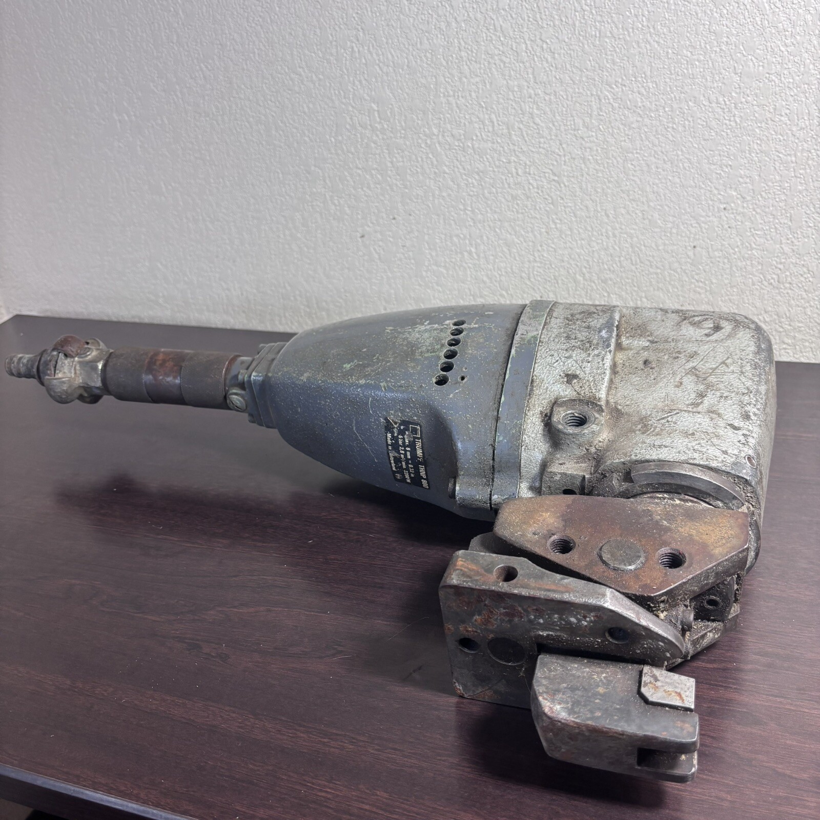 Trumpf THNP 800 Hand Held Pneumatic Air Nibbler Made In Switzerland