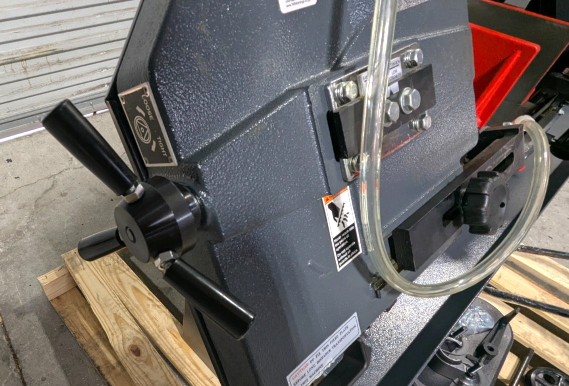 DAKE SE912 9 x 12 Horizontal Bandsaw 110v 1HP Step Pulley *Scratch & De