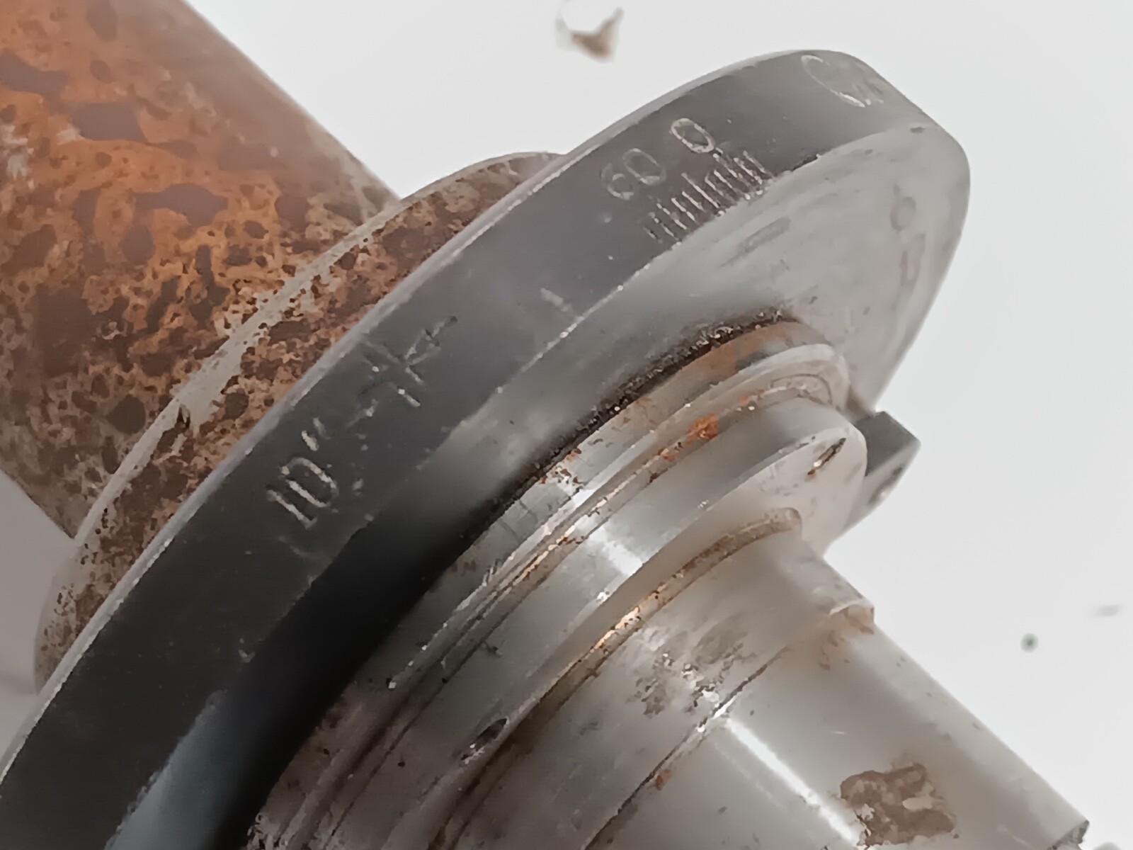 Shaft or Spindle for a Surface Grinding Machine 10 inches by 4 inches, as shown