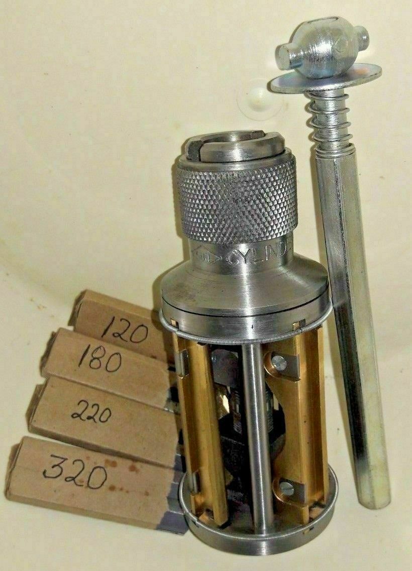 New Cylinder Engine Hone Kit 3-1/2″ To 6-1/2″ Honing Machine + 4 Set Of Stones