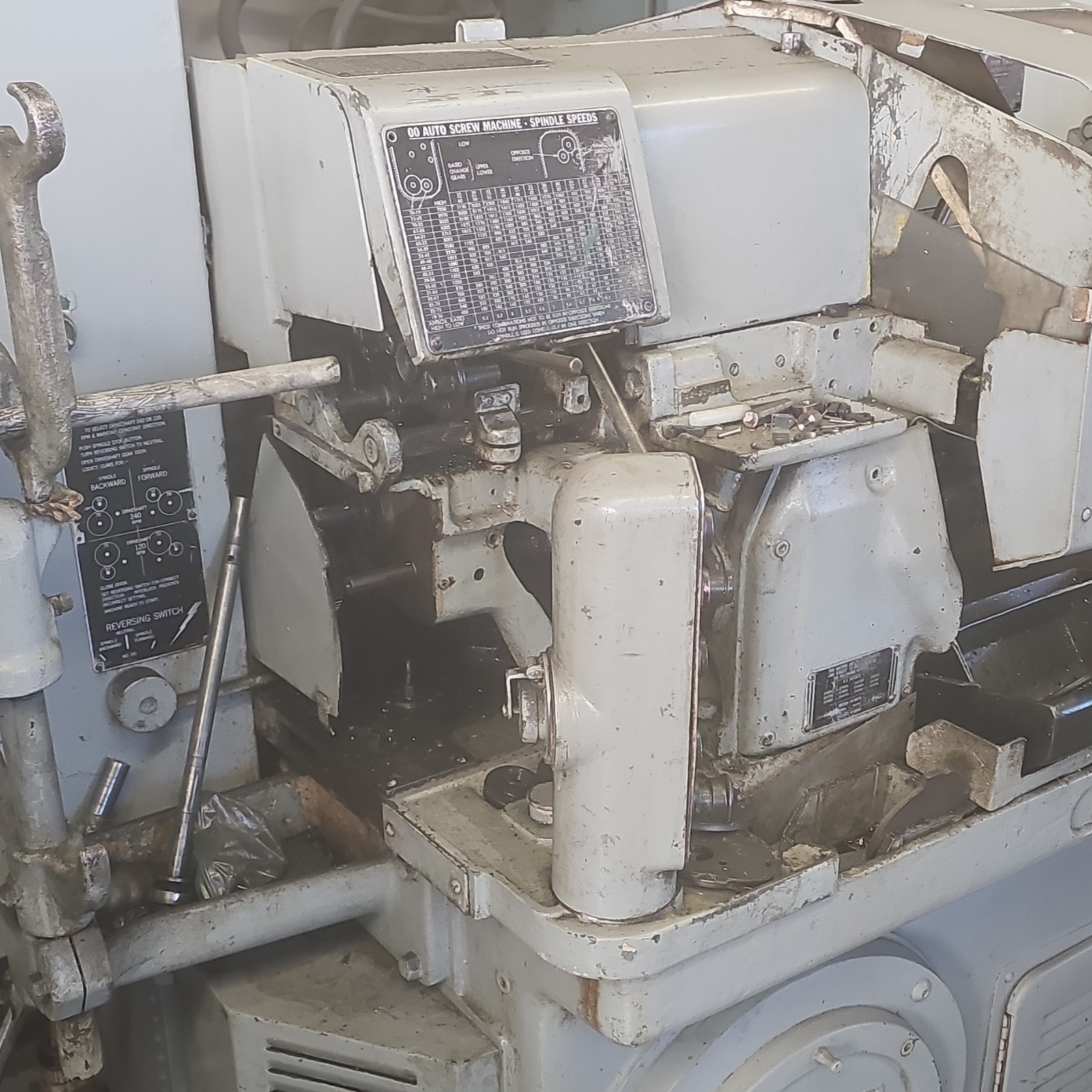 Automatic Screw Machine Metalworking Lathe, Electric Power, Automatic Control