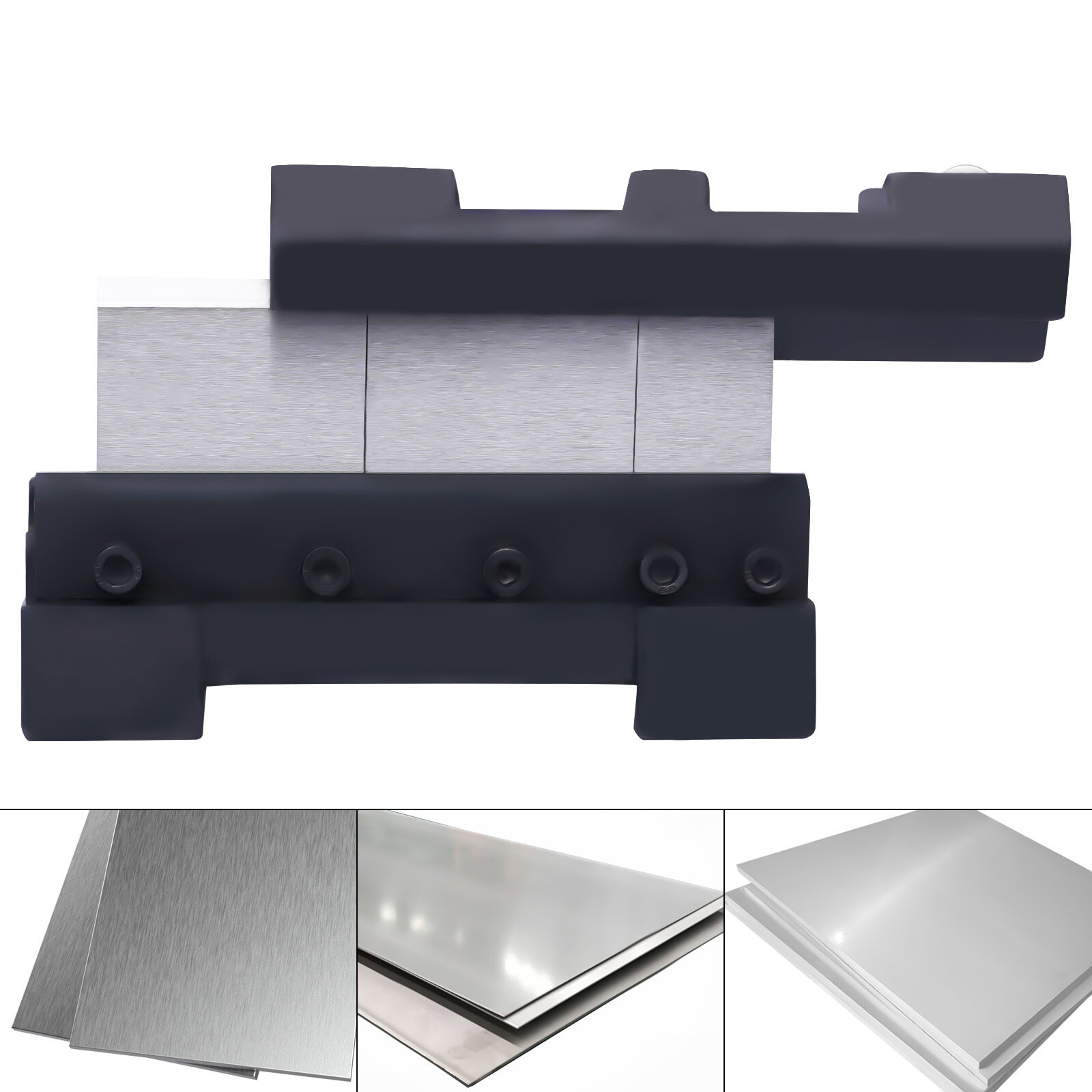Metal Bender Attachment 6″ Vise Mount Press Brake 0-90° Metal Sheet Bending