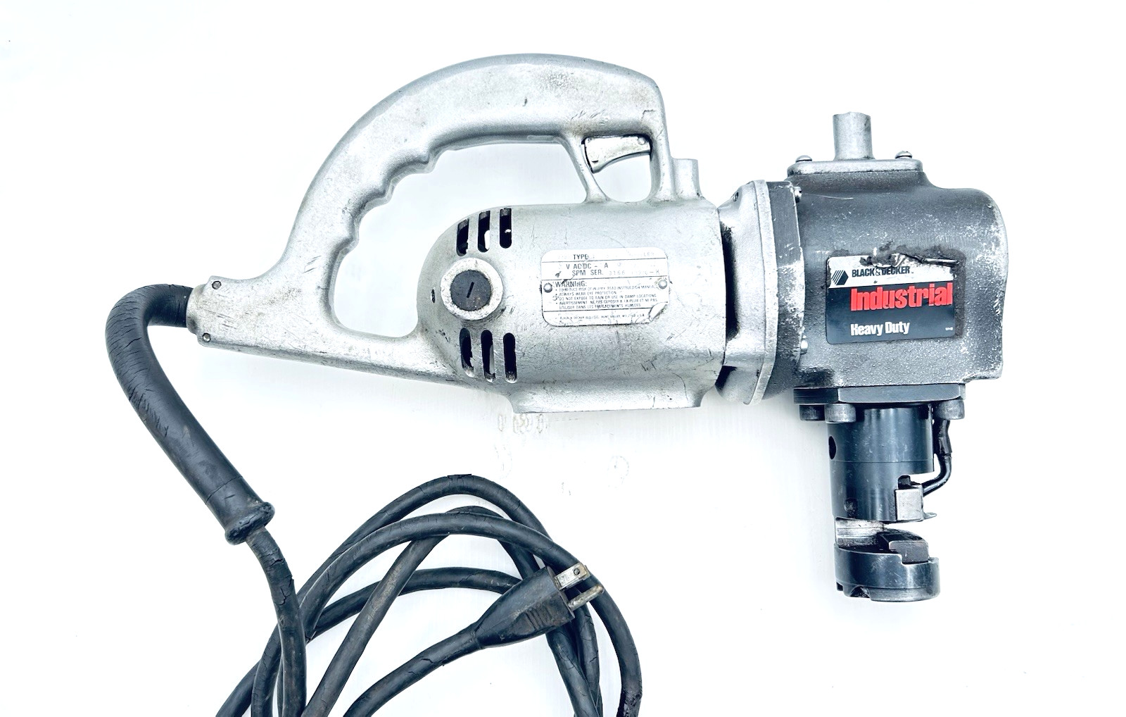 Black & Decker HEAVY DUTY NIBBLER Type 1 Industrial #8 3255 **GOOD** USA