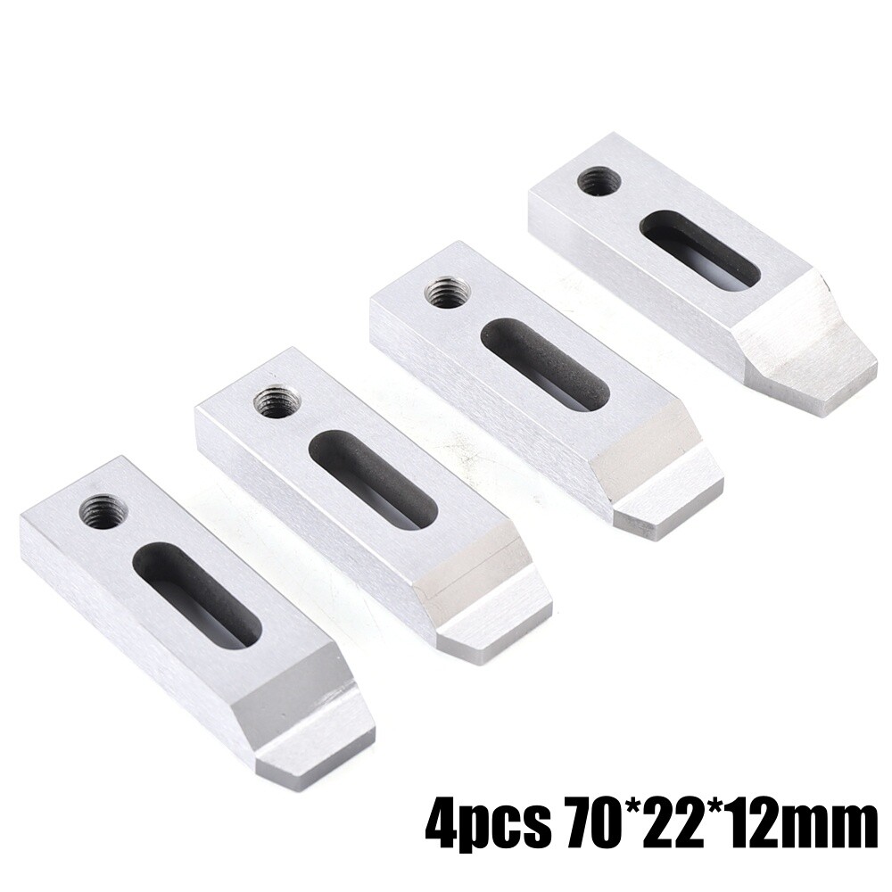 4pcs Wire EDM Stainless Jig Holder For Clamping Leveling CNC Set M8 x 1.25 Screw