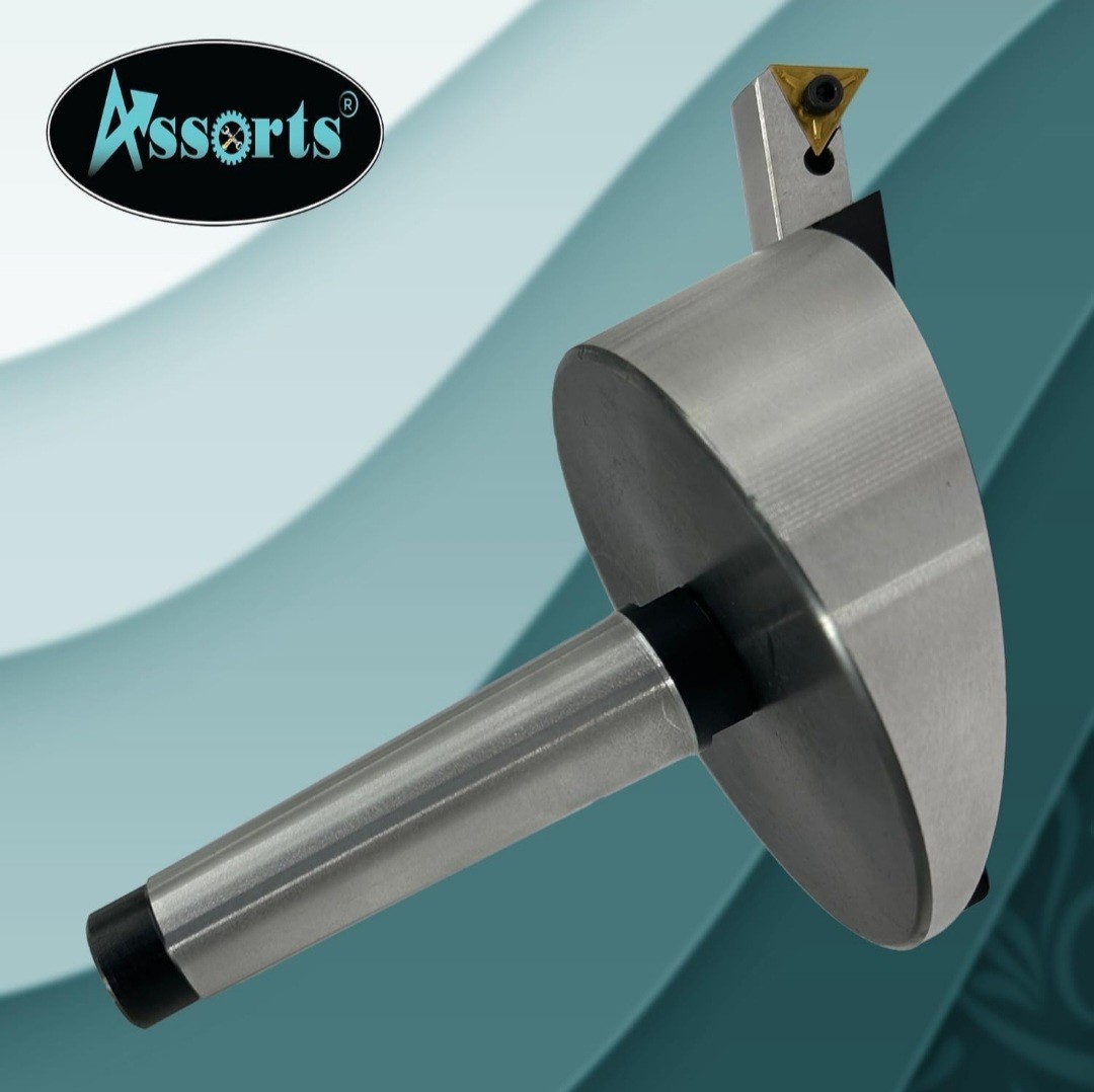4″ Fly Cutter with TNMG16 Carbide Indexable Tip & HSS Tool Bit