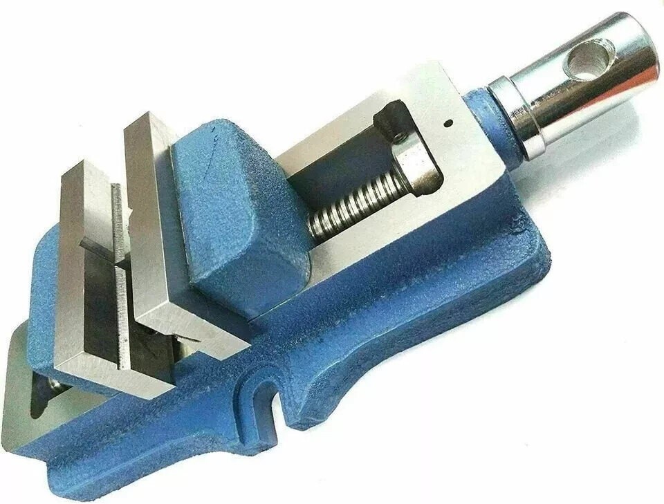 LATHE VERTICAL MILLING SLIDE SWIVEL BASE 4″ X 5″ WITH 2″50MM SELF CENTERING VICE