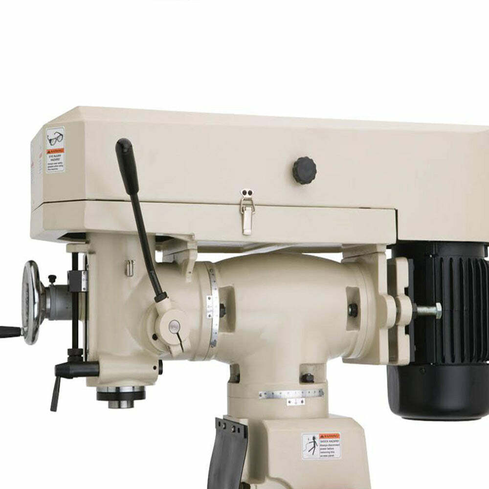 Grizzly G0731 110V/220V 8 Inch x 30 Inch Vertical Mill with Power Feed
