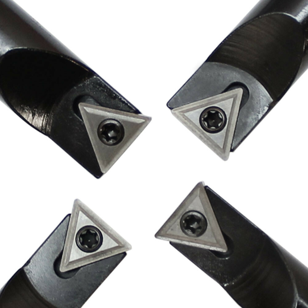 1/2″ Shank Indexable Boring Bar 4 Pc Set w/ TCMT Inserts