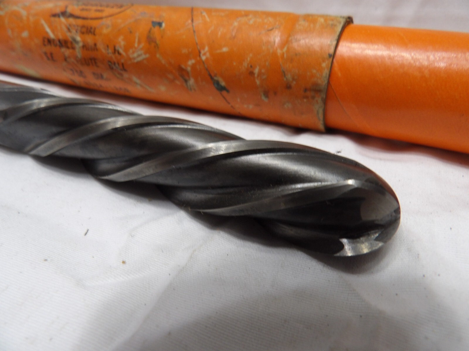 Brubaker Ball Nose Endmill Cutter 3/4″ x 3/4″ x 4″- Made in the USA
