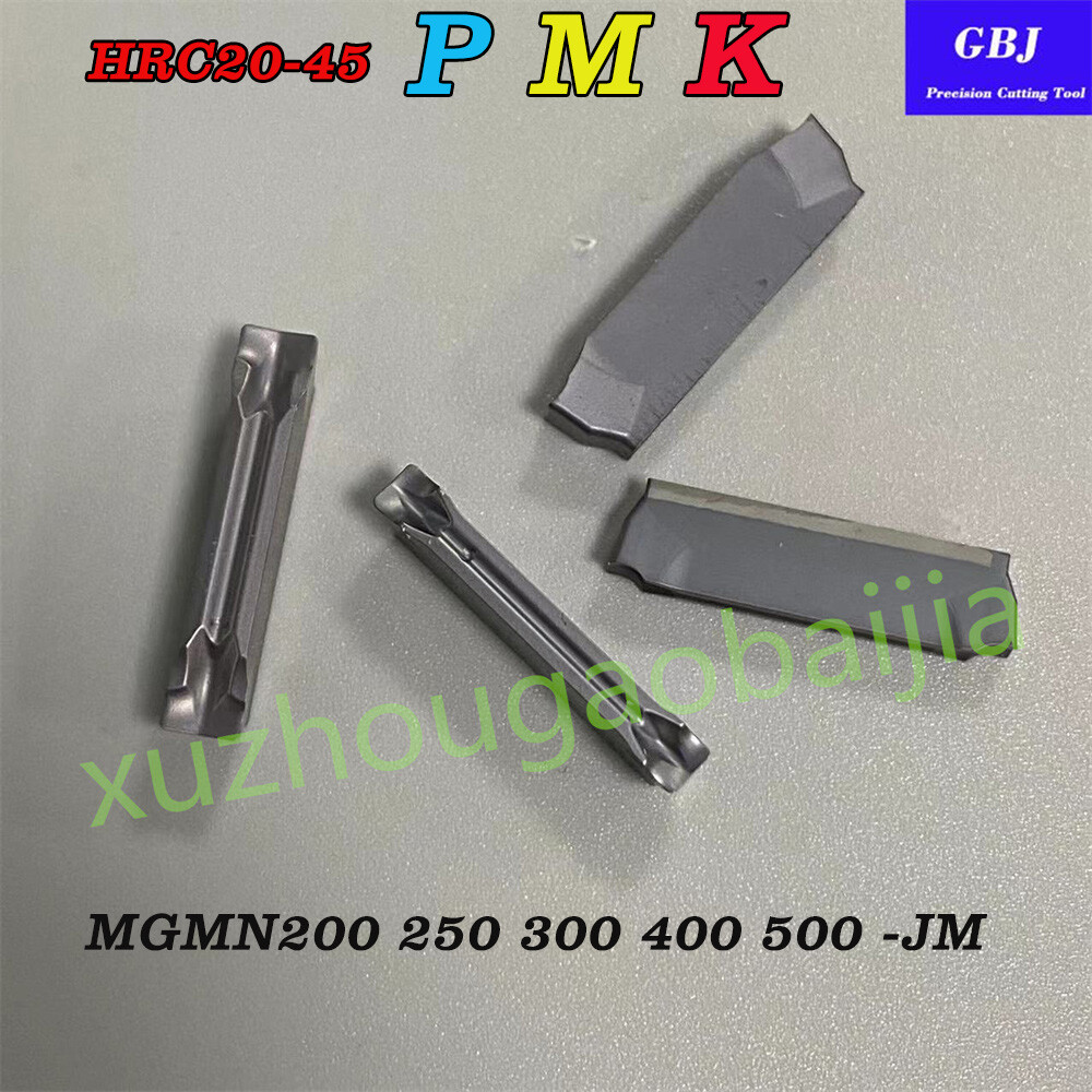 GBJ-CNC MGMN 200 250 300 400 500-JM GBJ15 Carbide Grooving Inserts For MGEHR