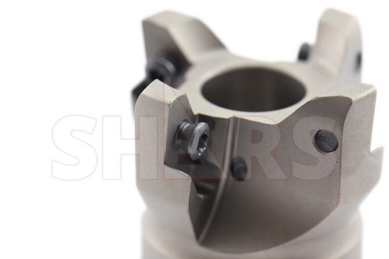 Shars 2″ 90 Degree Square Shoulder Indexable Face Mill for VPGT Insert NEW P[
