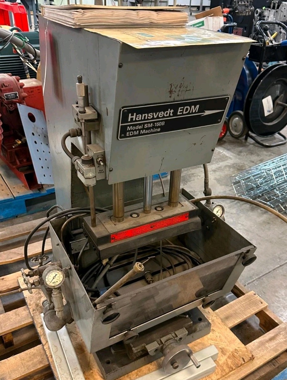 Hansvedt SM-150B Die Sinker EDM 30 AMP #D03526 Single Phase Machine *CHEAP SHIP!