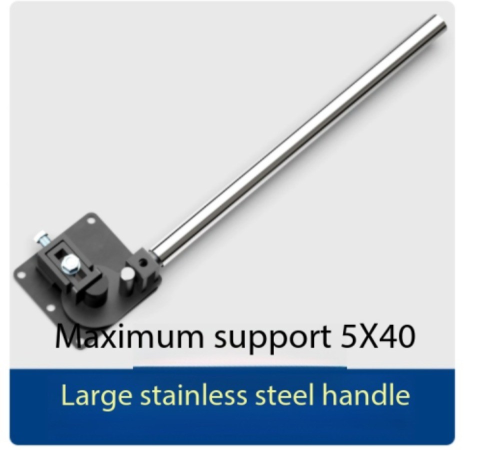 Manual Flat Bar Bender, 90-degree Right-angle Bender, Hand-operated Tool