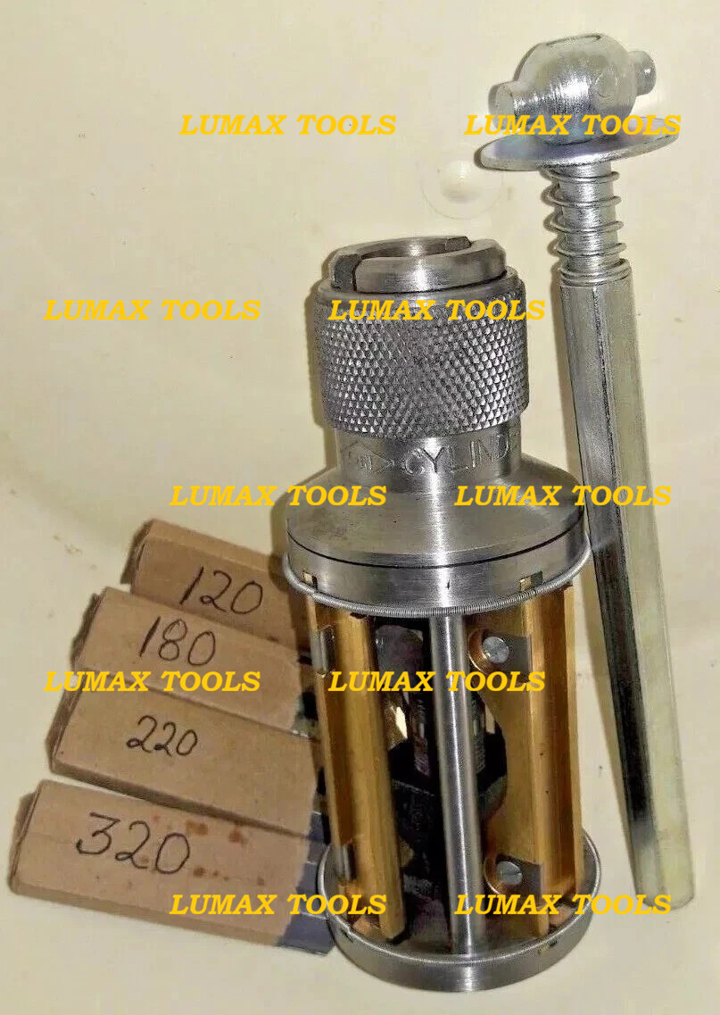 CYLINDER ENGINE HONE KIT + 4x SET GREEN HONING STONES All Sizes Available