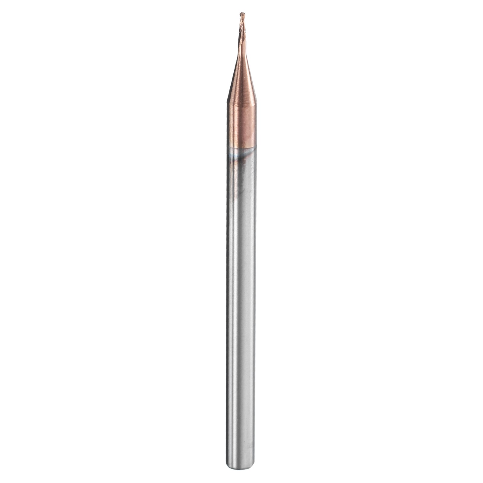 4 Flute Ball Nose End Mill 0.081″ Cutting Length Uncoated for Carving Engraving