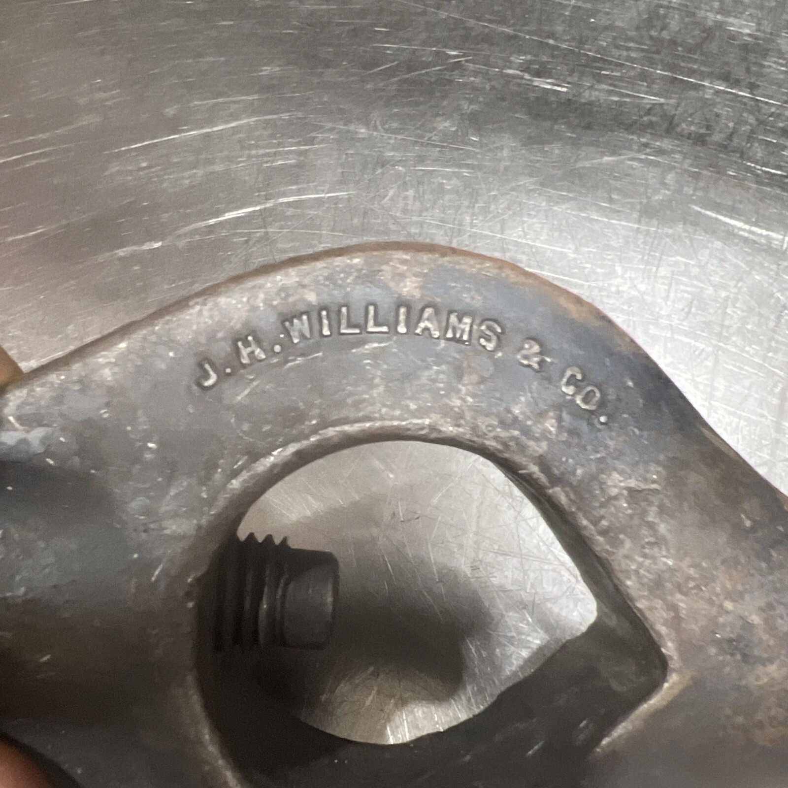 Vintage Vulcan Bent Tail Lathe Dog 1 3/4” No.7