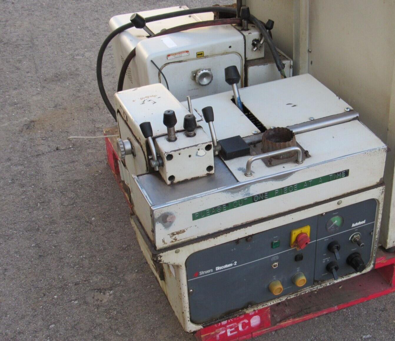Struers Discotom-2 Cut Off Saw Metallurgical Discotom Metallurgy