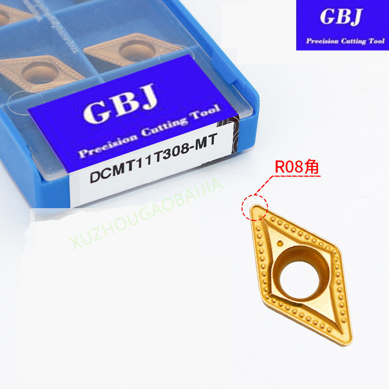 GBJ-CNC DCMT11T304-MT DCMT11T308-MT GBJ251 Carbide turning insert High quality