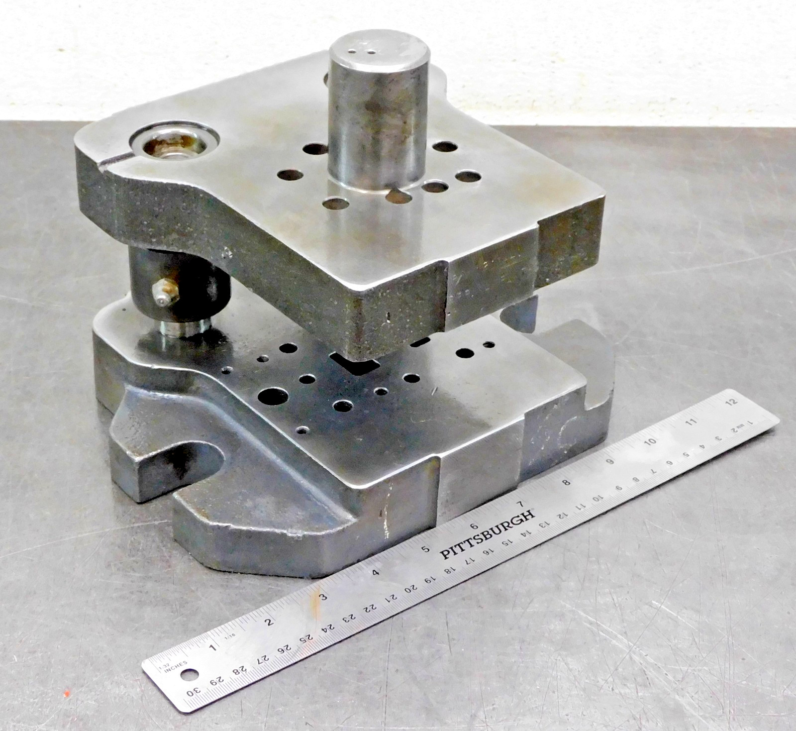 Precision Die Set Pneumatic Punch Press 1″ Post Fits Bench Press Stamping Die