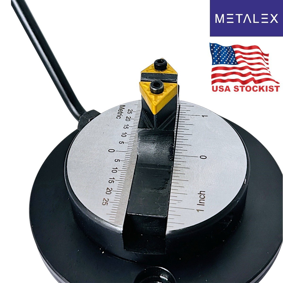 2″ Double Bit TNMG16 Ball Turning Attachment For Lathe Round Convex Radius ball