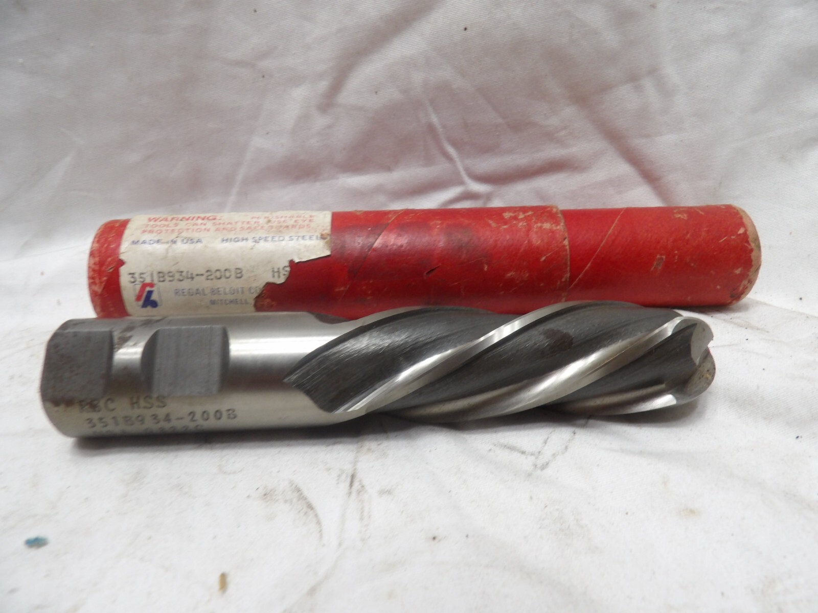 Regal-Beloit Endmill 1″ x 1″ x 3″ Ball Nose – Made in the USA