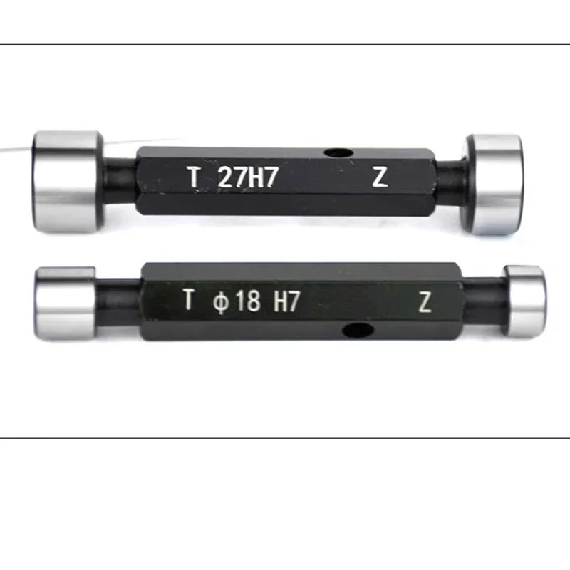 H7 Plug Gauge 2-30mm Smooth Ring Measuring Gauge Go No Go Inner Diameter Tools