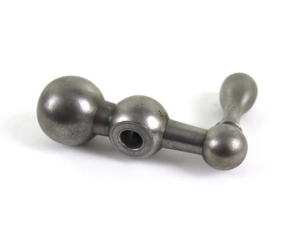 South Bend 7″ Shaper Tool Slide Ball Crank Handle 3″ Wide x 5/16″ Bore
