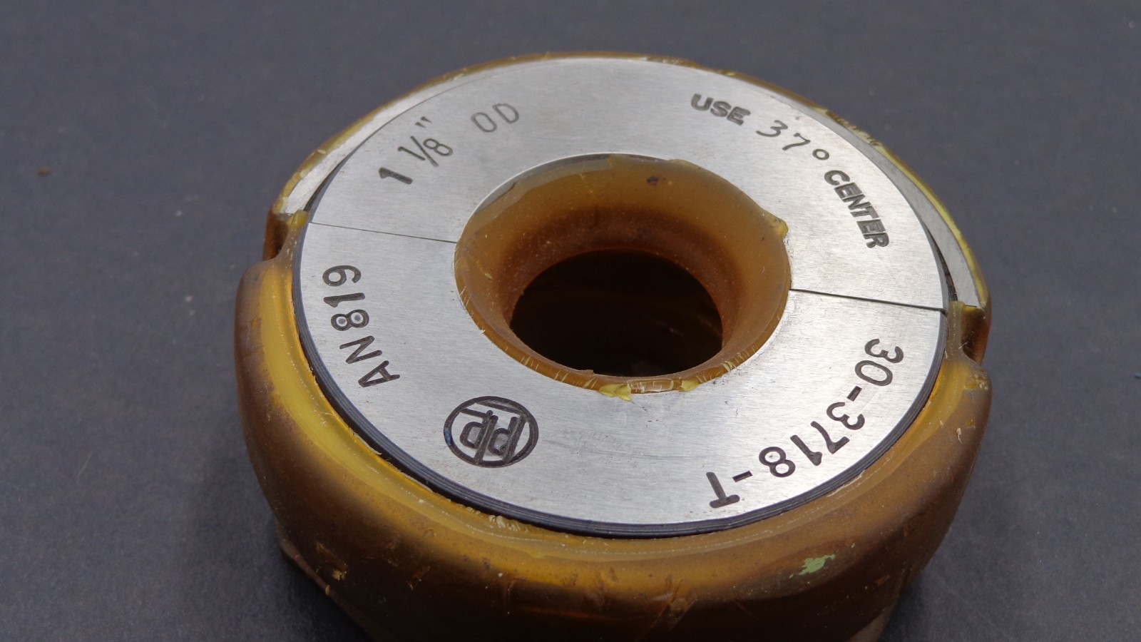 ONE PHI LEONARD 30-3718-T 1-1/8″ X 37° Die AN819 JIC, Leonard End Finishing